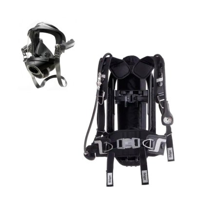Dýchací přístroj Dräger AirBoss FPS 7000 - DT nosič AIRBOSS FPS 7000, plicní automatika, kandahár S-fix, kompozit lahev 6,8L/300 bar
