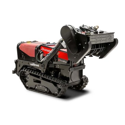 Robot dálkově ovládaný Vallfirest pro požáry lesů a polních porostů