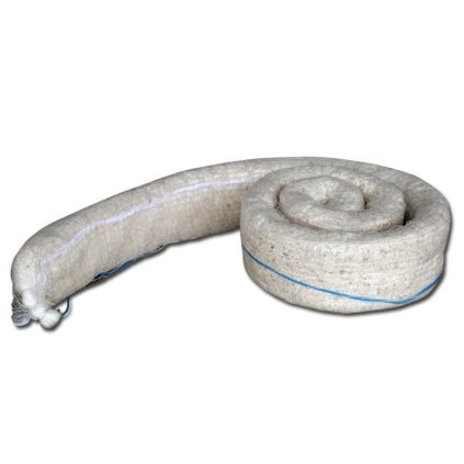 Hydrofobní sorpční had HSH834 plněný drtí - 4 ks, Ø 8 cm x 3 m