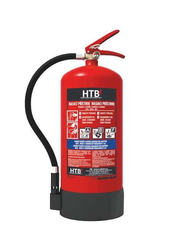 HTB hasicí přístroj pěnový 6kg (PE6ABF/MP)