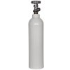 Tlaková medicinální lahev hliniková pro kyslík Luxfer - 7060, 2 L/200 bar, závit 17E, vypouštěcí ventil