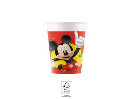 Kelímky papírové MICKEY MOUSE 8ks