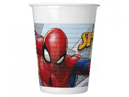 Kelímky plastové SPIDERMAN 8ks