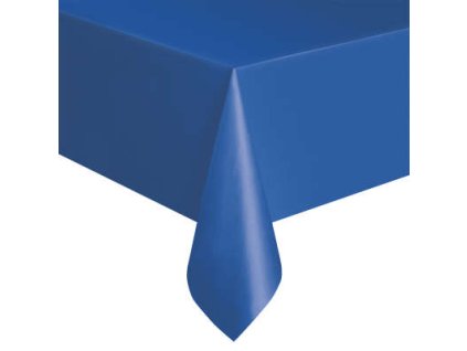 Ubrus plastový modrá