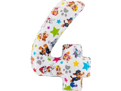 l224 paw patrol number four 26inc p