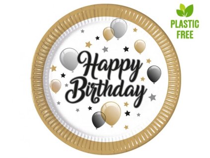 Talíře velké papírové HB 8ks