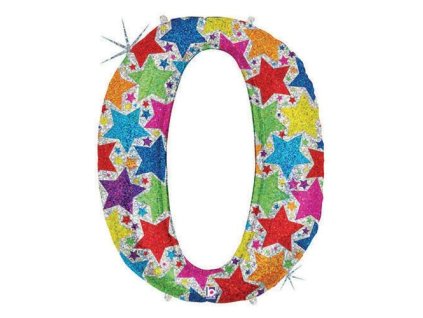 betallic 40 inch number 0 holographic designer megaloon foil balloon 85840p b p 30036782088255 1024x1024