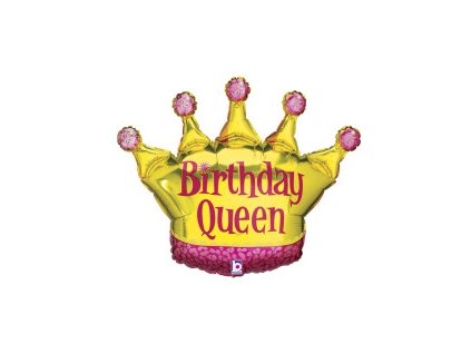 Balonek foliový Narozeninová královna
