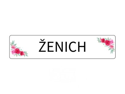 8254 1 svatebni cedulka spz zenich s ruzemi spz na svatebni auto