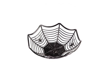 Mísa černá s pavouky