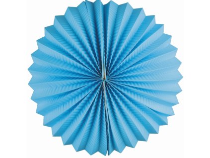 Lampion kulatý modrý