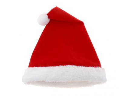 SANTA čepice chlupatá