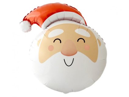 Balonek foliový SANTA hlava