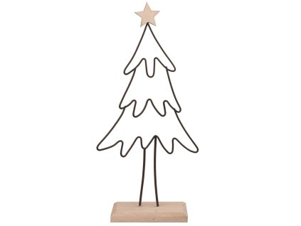 STROMEK kovový s hvězdou 31cm