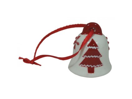 zvonek keramicky maly stromek