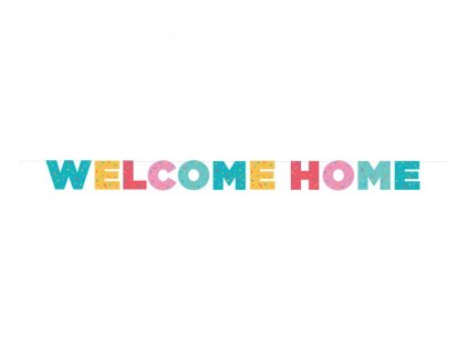 Girlanda WELCOME HOME