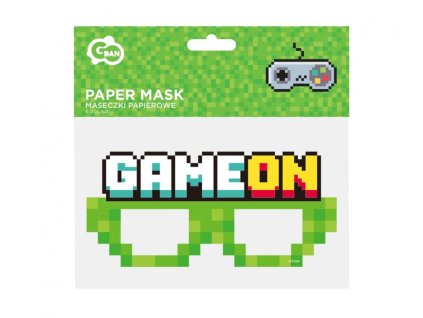 Brýle papírové GAME ON 6ks