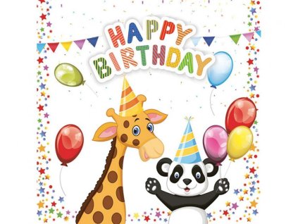 Ubrousky papírové HB ZVÍŘÁTKA 20ks