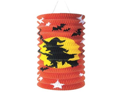 Lampion válec ČARODĚJNICE