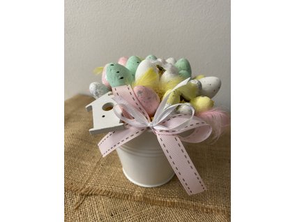 Velikonoční dekorace pastelová