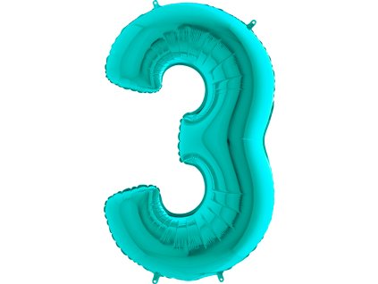 BALONEK FOLIOVY cislo tiffany 3 71WTIFFA3(1)