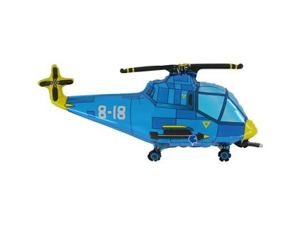 205b helicopter blue p