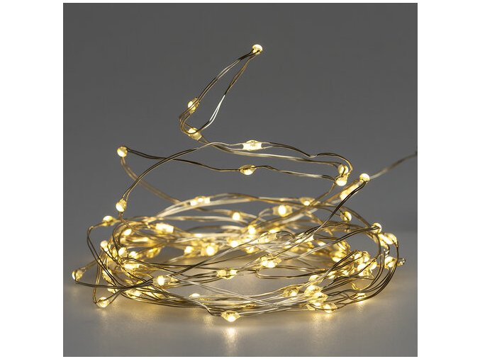 Svetelny drat tepla bila 40 LED