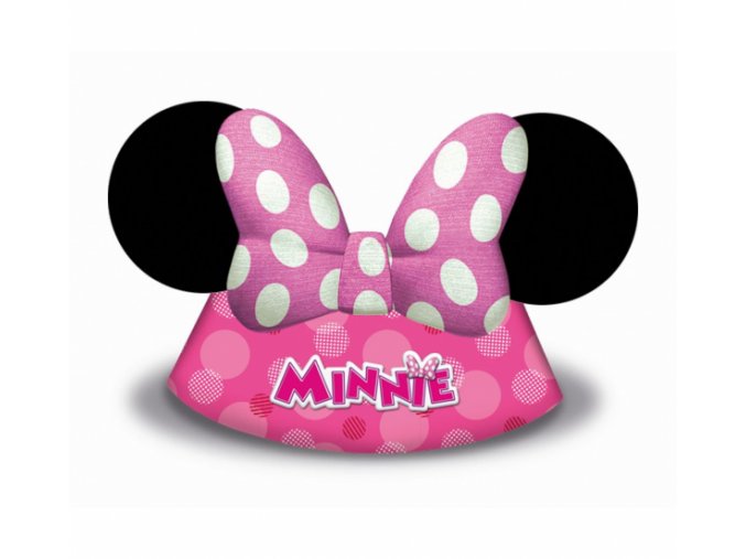 Čepičky papírové Minnie 6ks