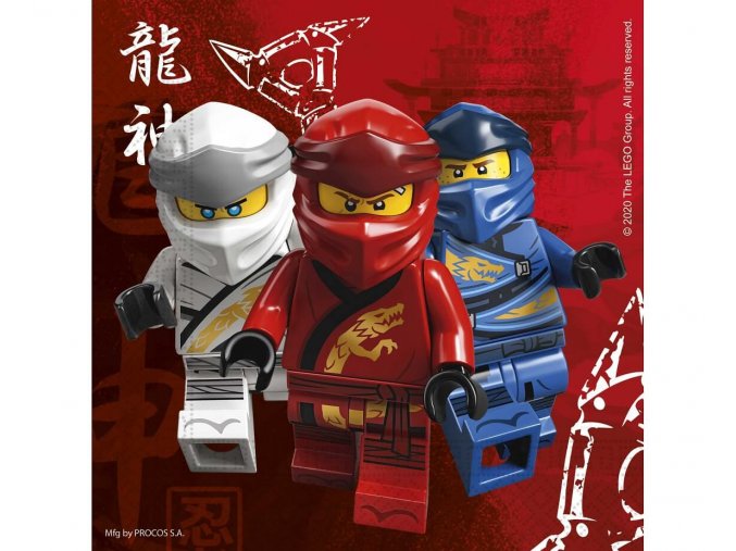 serwetki lego ninjago