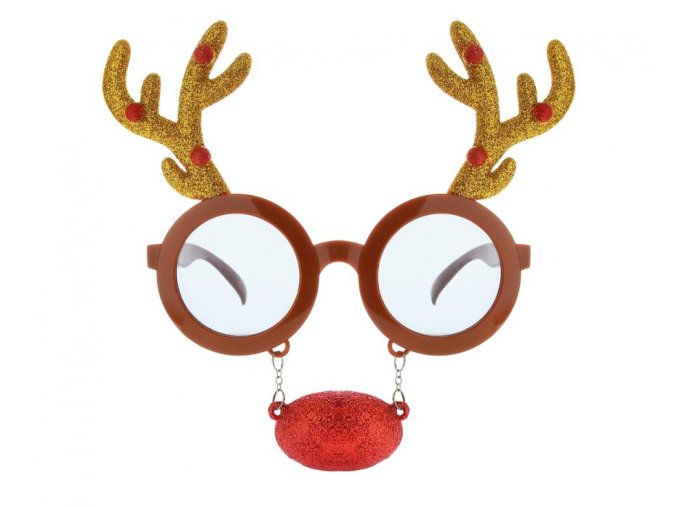 Brýle SOB s nosem a rohy