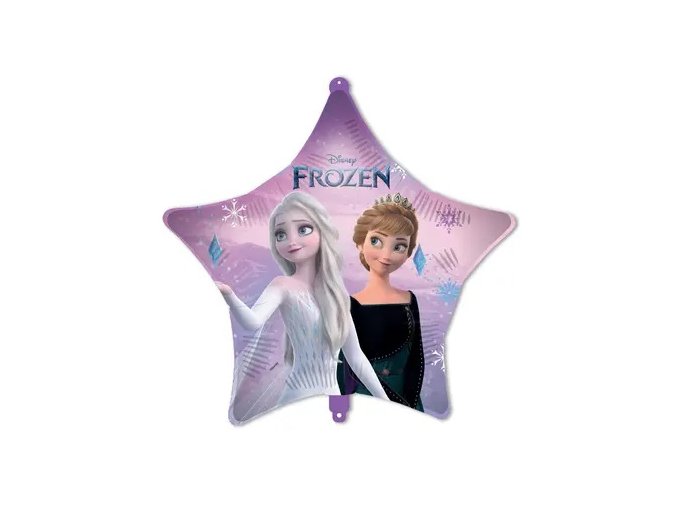 Balonek foliový FROZEN hvězda