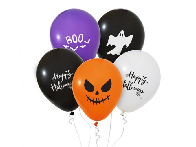 Balónky set HALLOWEEN 5ks