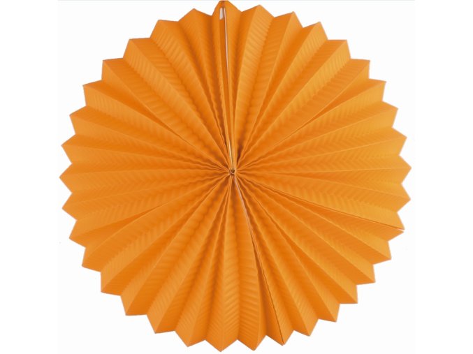 Lampion kulatý oranžový