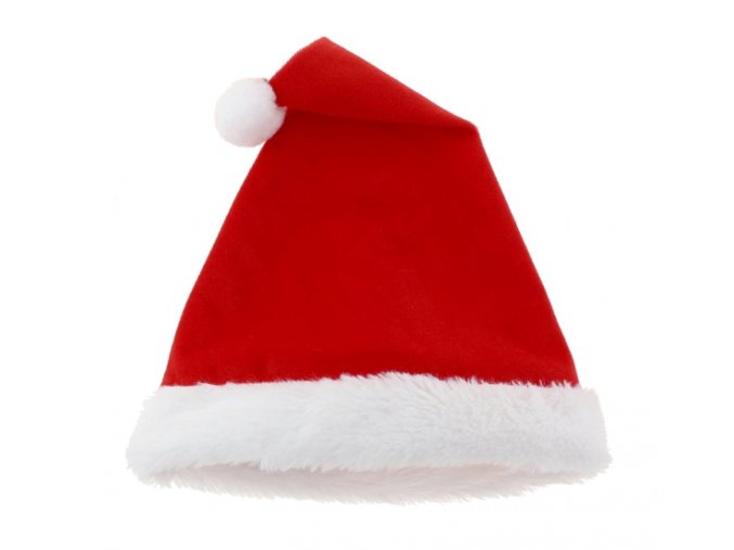 SANTA čepice chlupatá