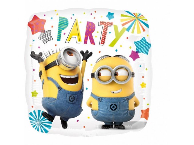 Balonek foliový MIMONI PARTY