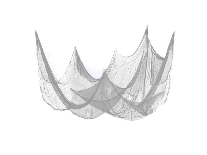 Textilni dekorace Halloween seda 210 x 300 cm 52151440