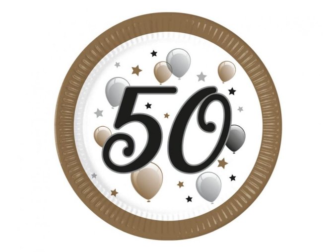 Talíře velké papírové 50 8ks