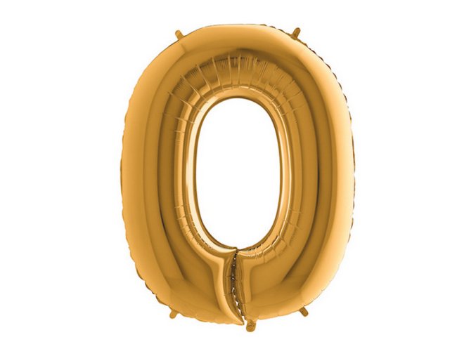 342G Letter O Gold