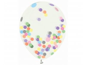 balony helium formula transparentne kolorowe kon