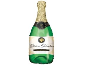 balon foliowy szmpan chateau celebration 49x104cm