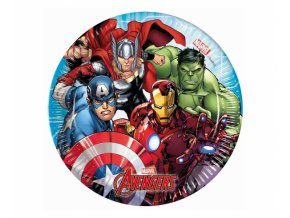 Talíře papírové malé AVENGERS EKO 8ks