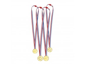 Medaile zlaté 5ks
