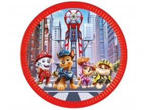 talerzyki papierowe psi patrol