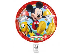 Talíře MALÉ papírové Mickey Mouse 8ks