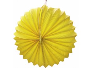 Lampion kulatý žlutý