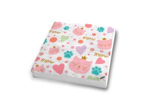 na33cp08 cat princess napkins 03 b2