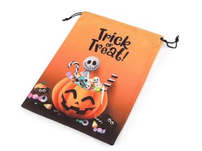 Sáček na haloween sladkosti látkový DUCH