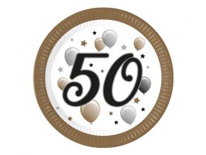 Talíře velké papírové 50 8ks