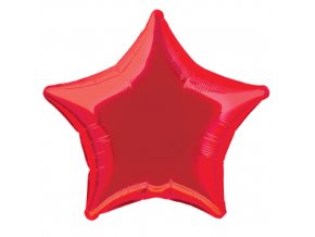 Balonek foliovy hvezda Red 1053323