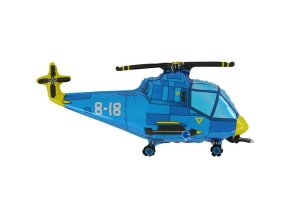 205b helicopter blue p